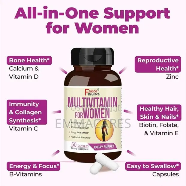 Multivitamins for Women, All in 1 Support for Women · Photo 1