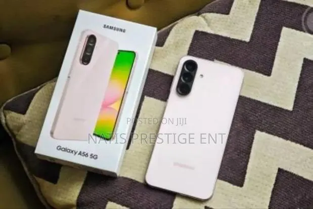 New Samsung Galaxy A56 256 GB Pink · Photo 1