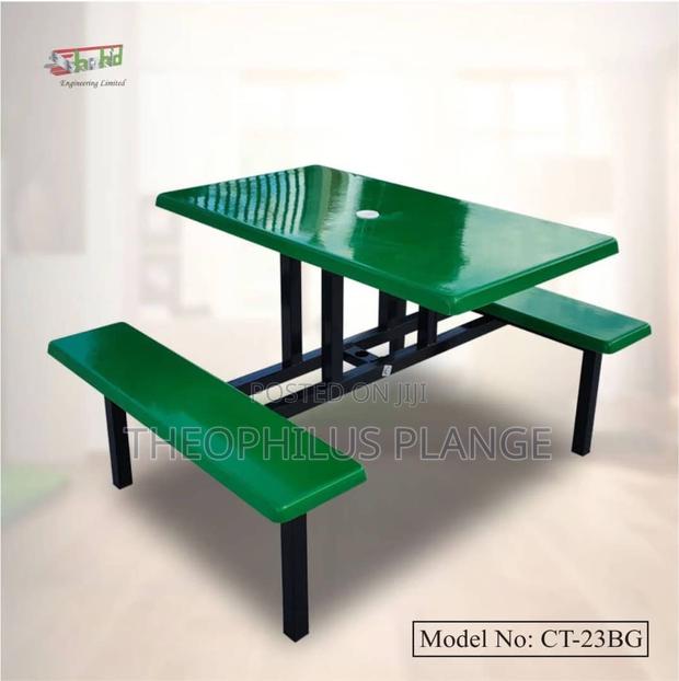 Fibreglass Canteen Table, School Industrial Furniture · Photo 1