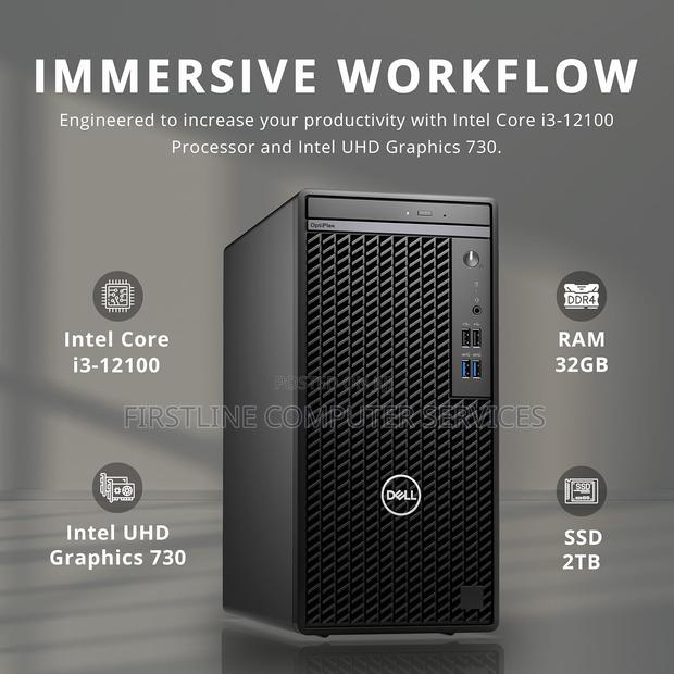 New Desktop Computer Dell Optiplex 3000 MT 8GB Intel Core I5 SSD 512GB · Photo 1