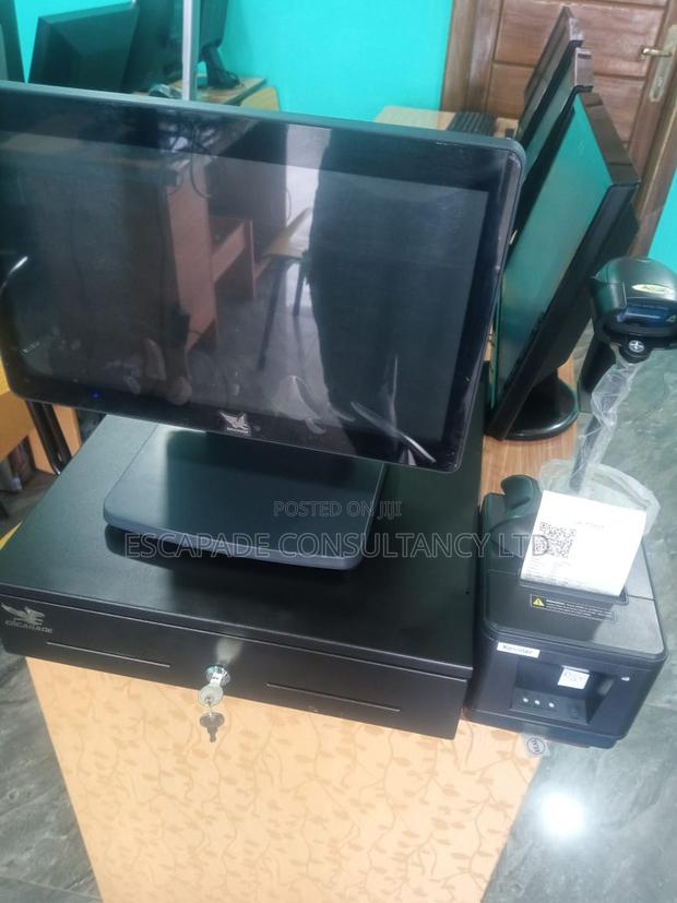 Pos Computer Single Screen With I3,128gb Ssd,8gb RAM Combo · Photo 3