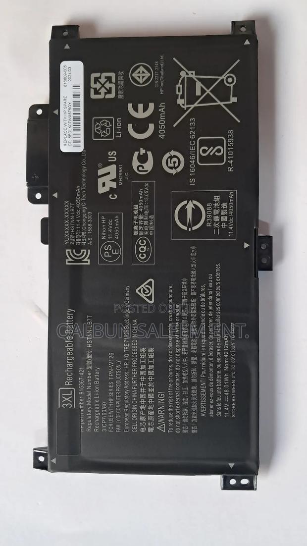 HP WA03XL Battery for Pavilion X360 14-Ba 15-Bk 15-Br Series · Photo 2