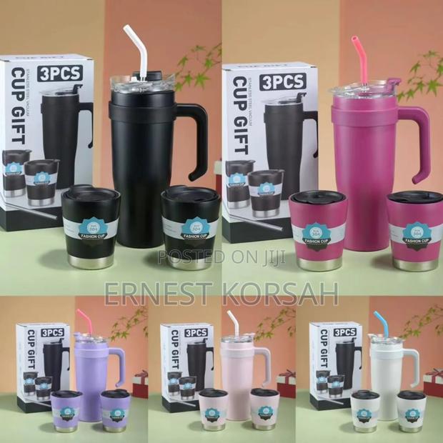 3pcs Stainless Steel Vaccuum · Photo 1