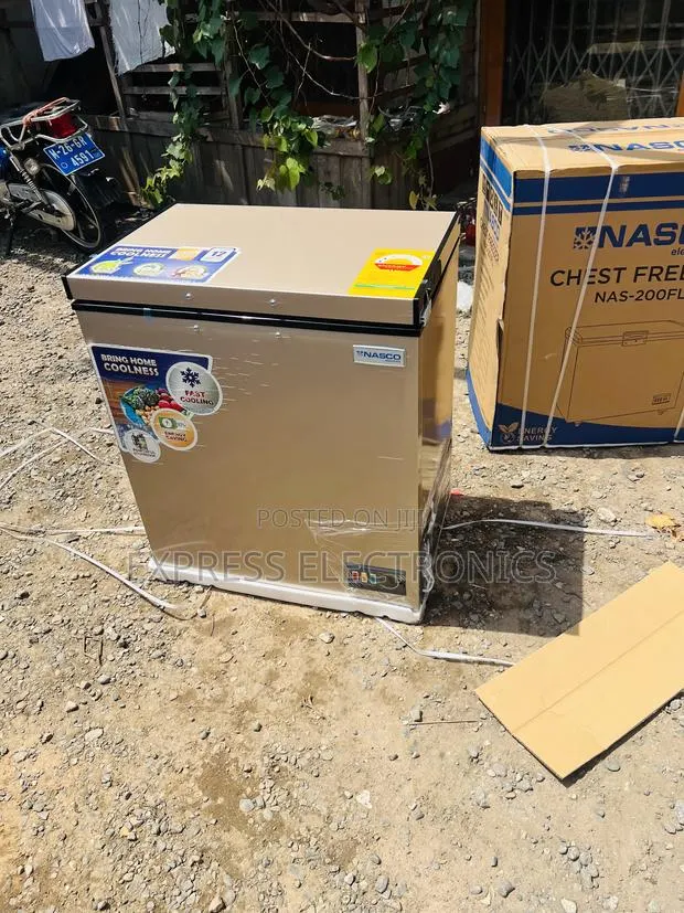 Very Cool Price Gold Freezer Nasco Nas-200fl Single Door · Photo 1