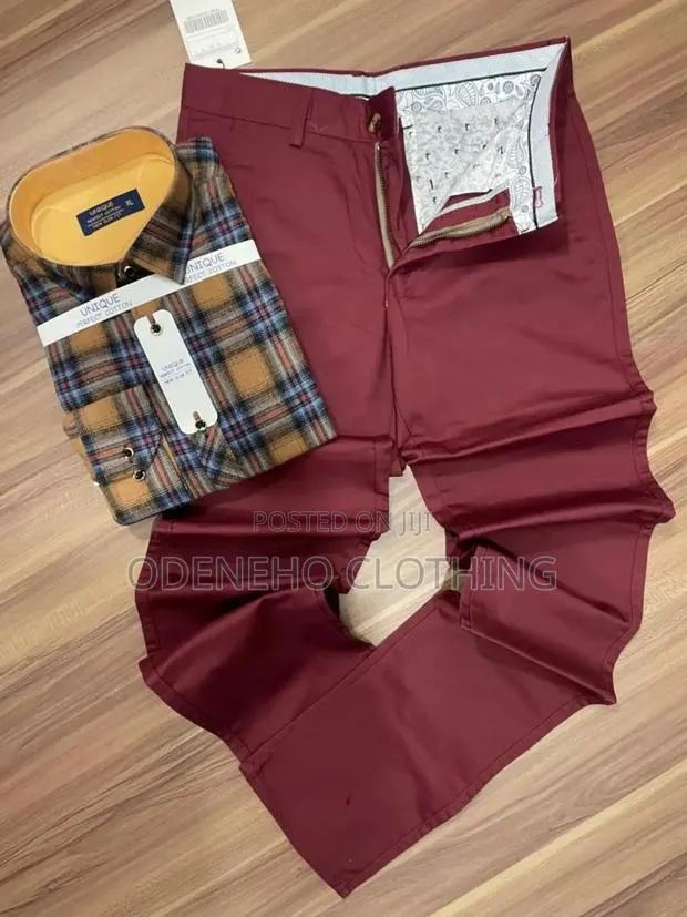 Top Shirt and Khaki Trousers in Different Sizes · Photo 1