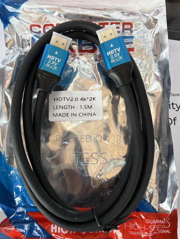 HDMI Cable 1.5M HDTV 2.0 3d/2160p · Photo 1