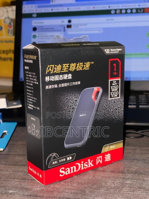 Sandisk Portable SSD 1tb, 1000mbps · Photo 2