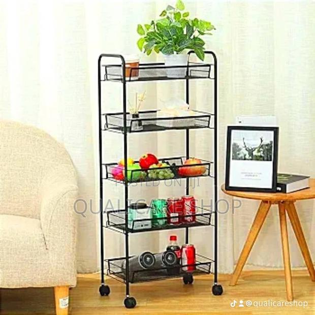 5 Tier Metal Rack 5 Layer Storage Cart · Photo 4