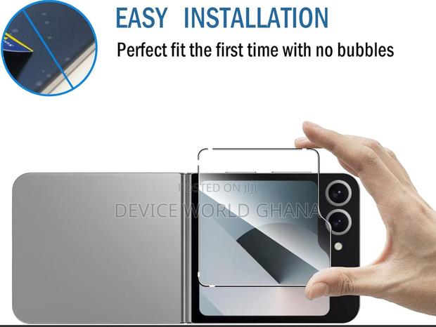 Hd Glass Protector for Samsung Z Flip 7 6 5 Display Screen · Photo 1
