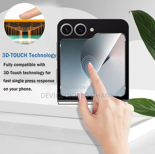 Hd Glass Protector for Samsung Z Flip 7 6 5 Display Screen · Photo 4
