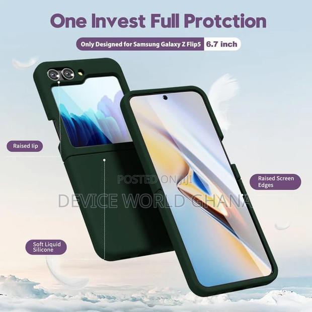 Siz Protective Silicone Case for Samsung Z Flip 7 6 5 · Photo 3