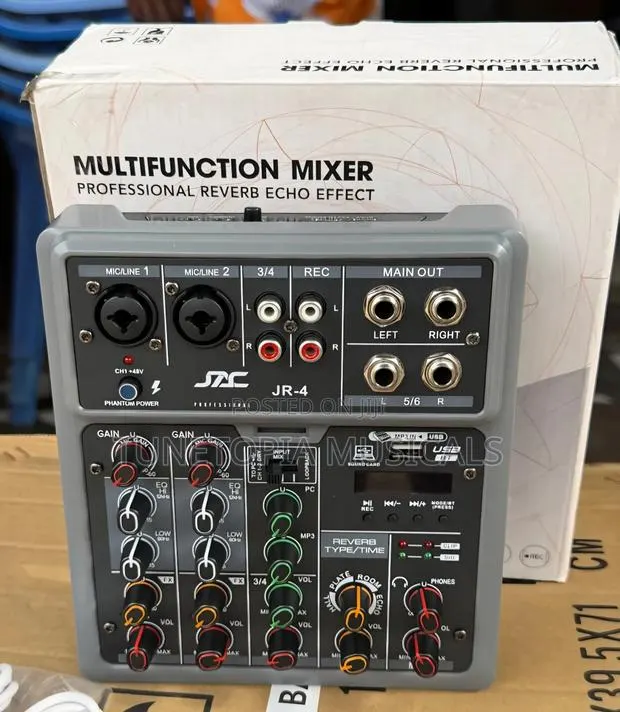 JAC JR-4 4-Channel Multifunction Audio Mixer · Photo 1