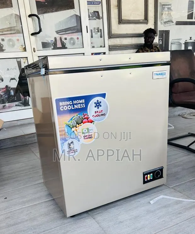 Super Quality Nasco Nas175fl Single Door Chest Freezer(Gold)138l · Photo 1