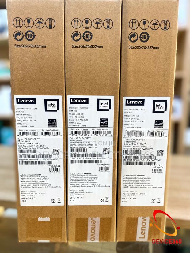 New Laptop Lenovo Flex 5 8GB Intel Core I7 SSD 512GB · Photo 3