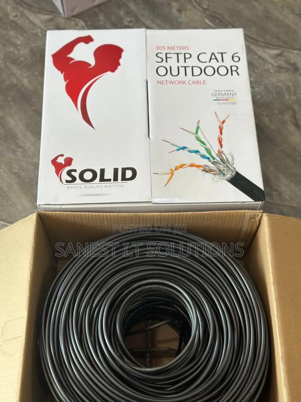 Cat6 Cable SFTP Double Layer 305 Meters · Photo 1