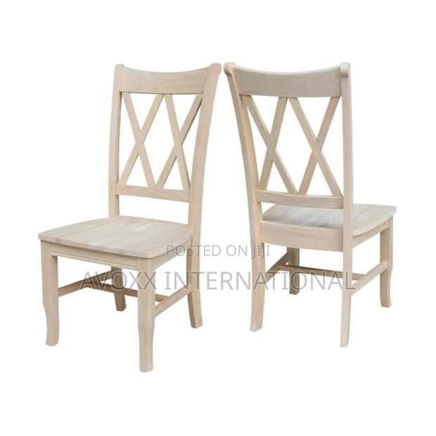 Lynn Solid Wood Double X-Back Stools (Set of 2 · Photo 7