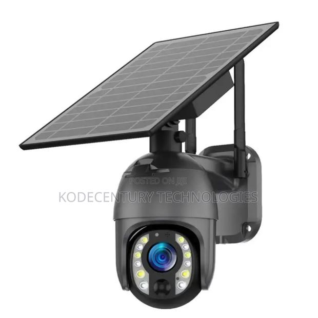 4g or Wifi Solar PTZ CCTV Camera With Motion Detection · Photo 1