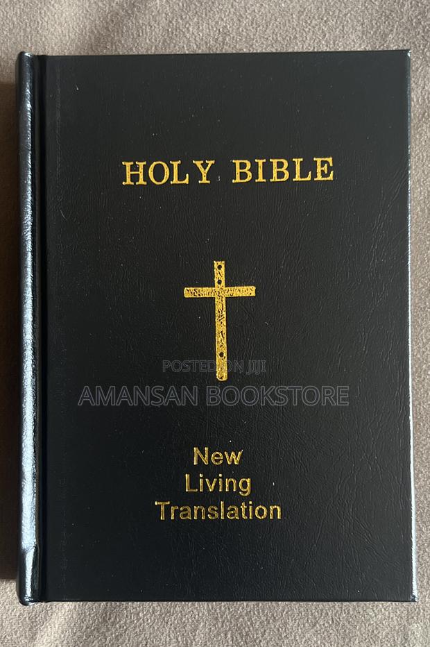 Holy Bible New Living Translation Black Hardcover (Small) · Photo 1