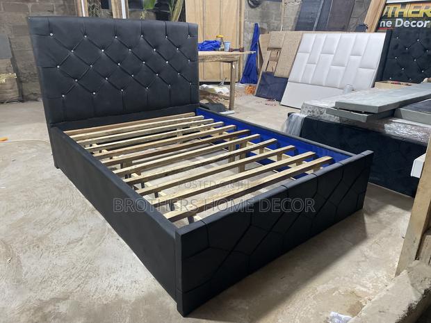 Leather Double Bedframe For Your Love Ones · Photo 2