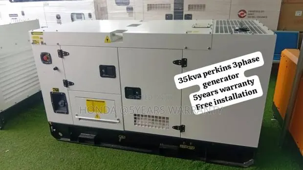 35kva Perkins 3phase Plant Generator Diesel Silent 35kva Ats · Photo 1
