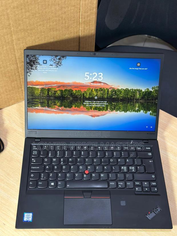 New Laptop Lenovo ThinkPad X1 Carbon 16GB Intel Core I5 SSD 256GB · Photo 2