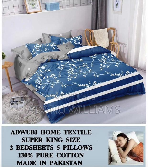 Super Soft Pure Cotton Bed Sheets (Slide 4 More Diff Colors · Photo 2