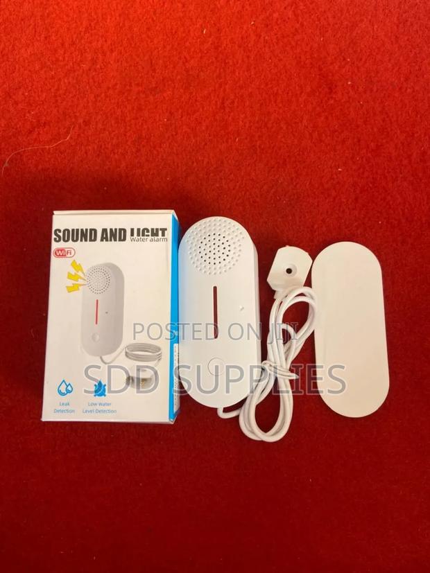 Smart Tuya Wifi Water Leak Sensor Alarm Stand Alone · Photo 1