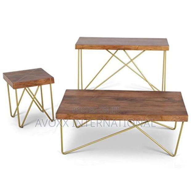 Steve Silver Co Walter Brass Inlay Cocktail Table, WT300C · Photo 7