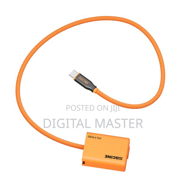 ZGCINE USB-C PD to FW50 for SONY Dummy Battery Cable · Photo 1