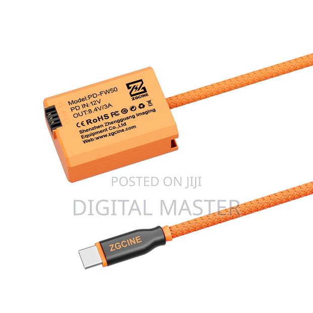 ZGCINE USB-C PD to FW50 for SONY Dummy Battery Cable · Photo 4