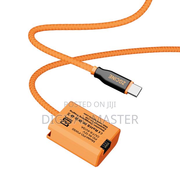 ZGCINE USB-C PD to FW50 for SONY Dummy Battery Cable · Photo 3