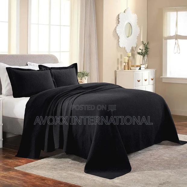 Superior Cotton Fleur De Lis Bedspread Set/ Queen Size · Photo 8