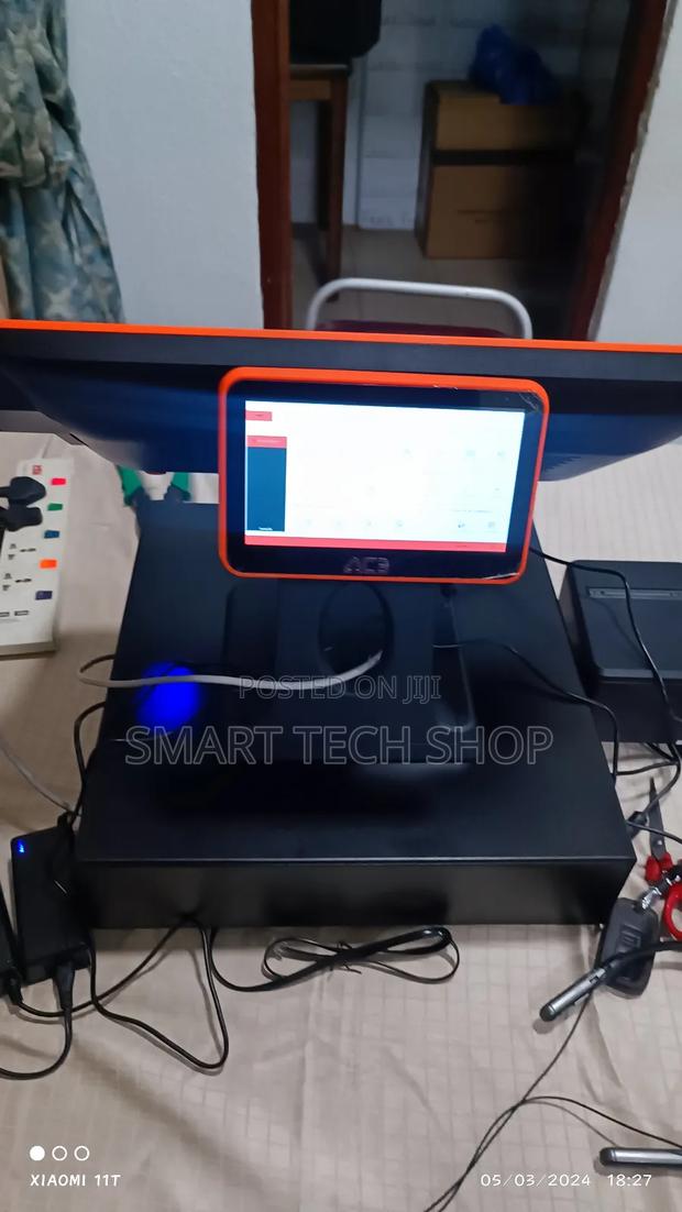 Ace 18.5 Touch Dual Screen Pos I5 8th Gen 8gb Ram 128gb Nvme, Rfid · Photo 3