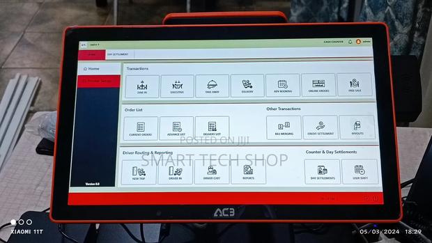 Ace 18.5 Touch Dual Screen Pos I5 8th Gen 8gb Ram 128gb Nvme, Rfid · Photo 6