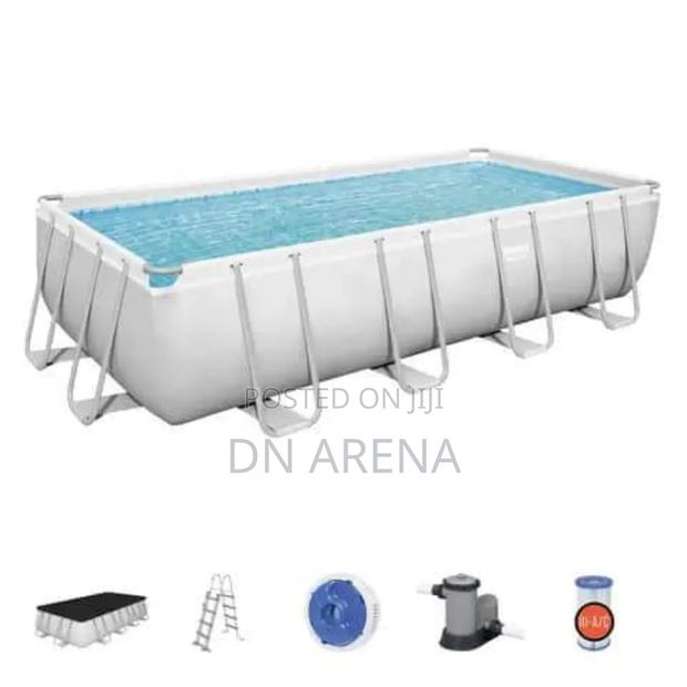 Potable 24ft by 12ft by 5ft Swimming Pool With Pump · Photo 4