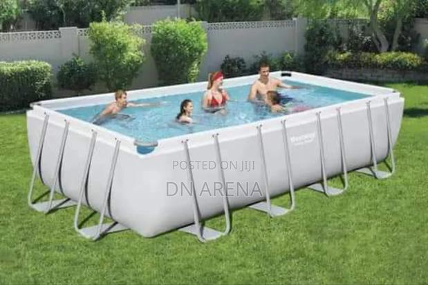 Potable 24ft by 12ft by 5ft Swimming Pool With Pump · Photo 5