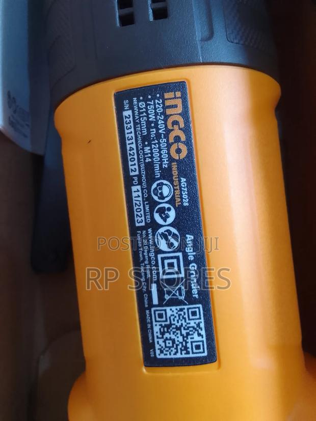 Ingco Angle Grinder 750w · Photo 2