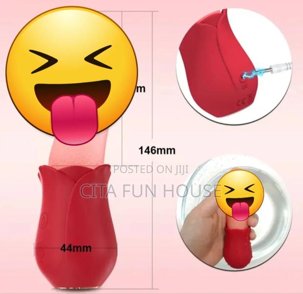 Powerful Licking Rose Tongue Thrusting Vibrator · Photo 1