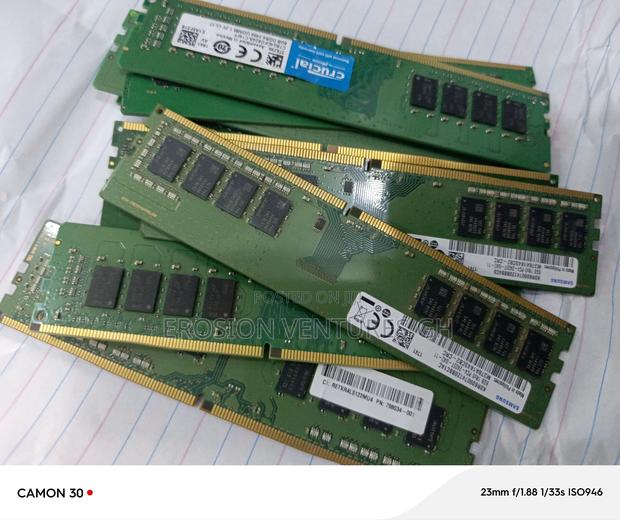 4gb Ddr4 Desktop Ram (Pc4) · Photo 1