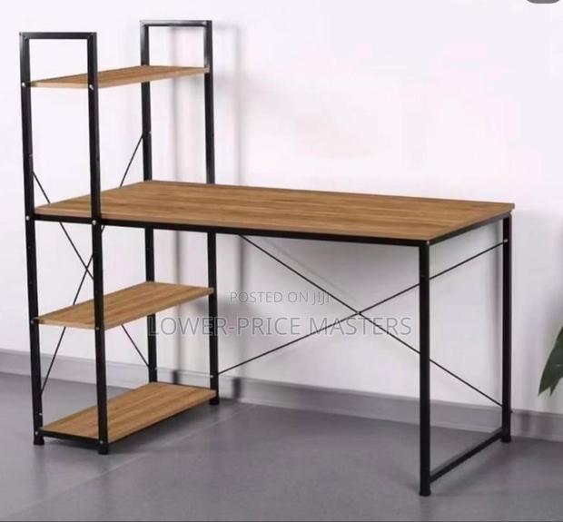 Table / Desk With Double Decker Shelves · Photo 1