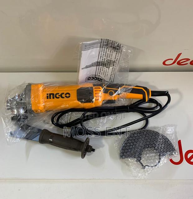 Ingco Angle Grinder 1100w With Variable Speed - Ag · Photo 3