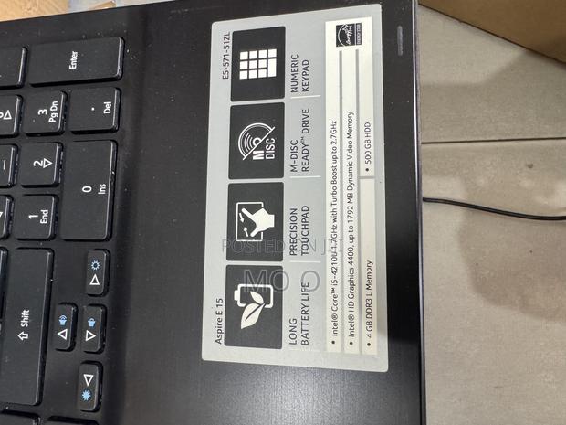 Laptop Acer Aspire E15 8GB Intel Core I5 HDD 500GB · Photo 3