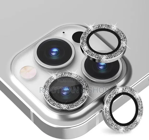 Sparkling Stone Diamond Camera Lens for iPhones(Metal Alloy) · Photo 1