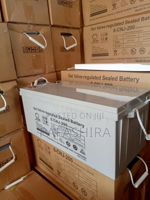 12v 200ah Gel Solar Battery Br-Solar · Photo 2
