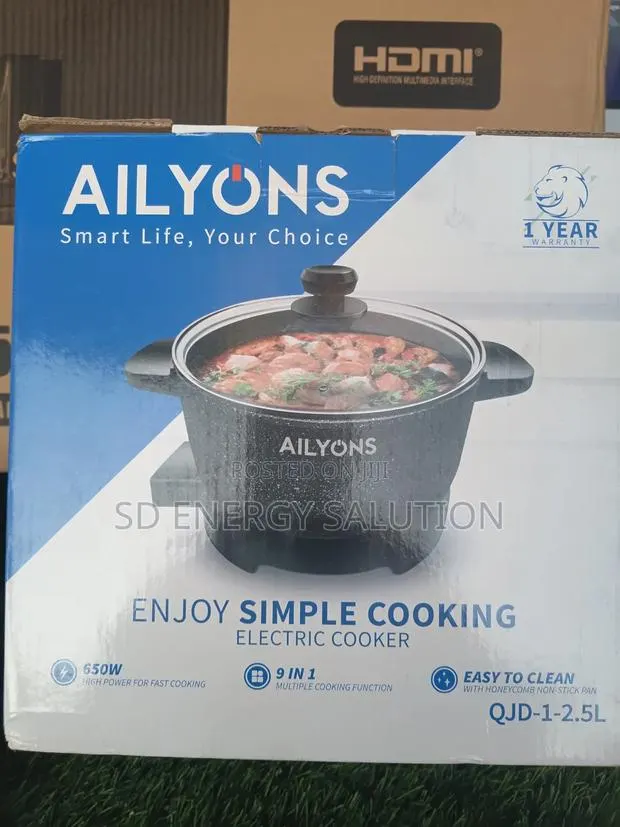 Strong Heat Ailyons Electric Cooker 650W · Photo 1