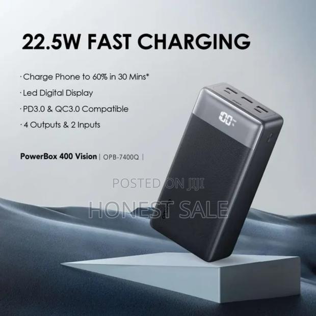 Oraimo Powerbox 400 Vision 40000mah 22.5w Power Bank · Photo 2