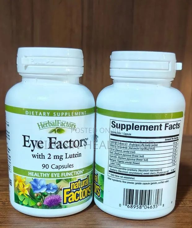 Eye Factors With Lutein, 90 Capsules · Photo 1