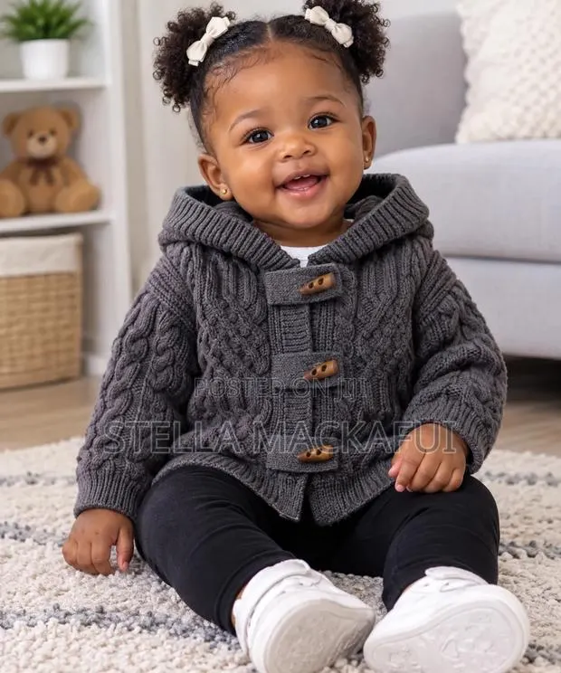 Knitted Hoodie Sweaters for 1-2yrs Only · Photo 1