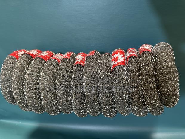 12 Wire Abrasive (Stainless Steel Scourer) Metal Sponge 40g · Photo 2