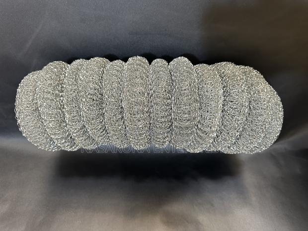 12 Wire Abrasive (Stainless Steel Scourer) Metal Sponge 40g · Photo 4